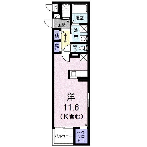 ココ・リヴァージュの間取り