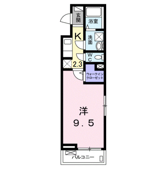 ストーク芝の間取り