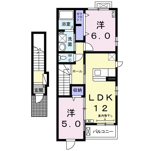 リバーサイド エアリーの間取り