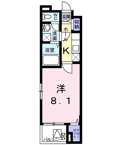 グランコートの間取り