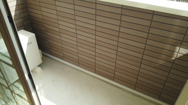 12/24 バルコニー