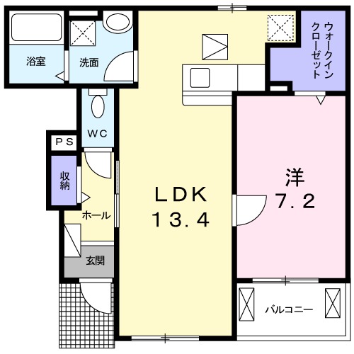グランメルⅡの間取り
