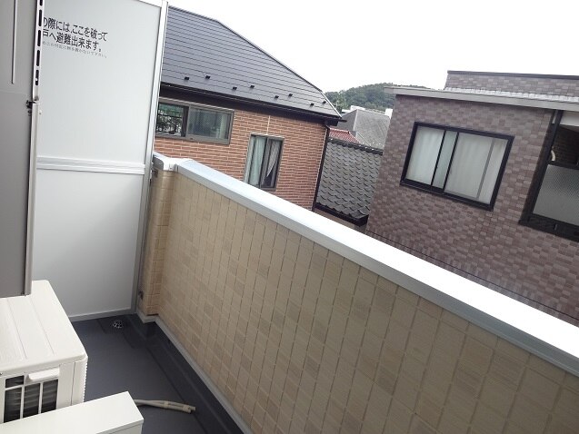 12/23 バルコニー