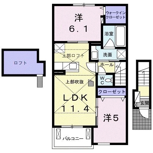 グレイス フォレストの間取り