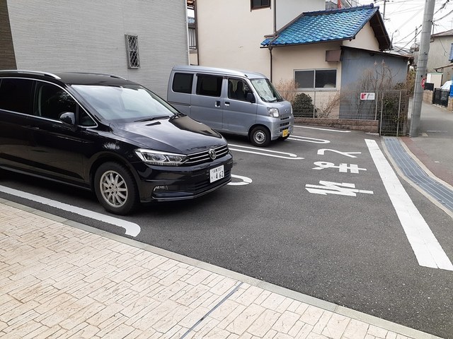 3/13 駐車場