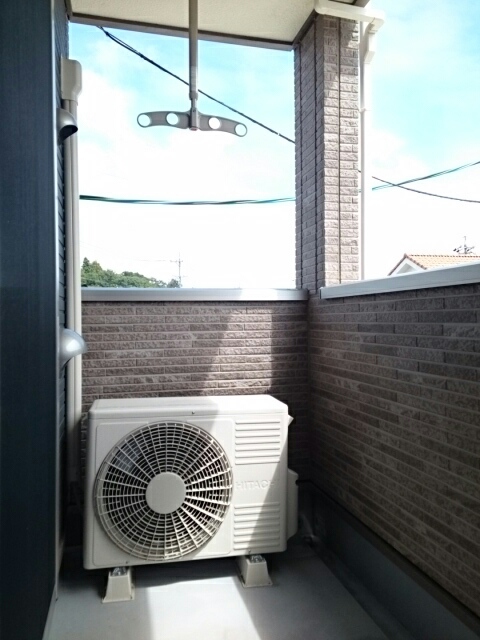 12/24 バルコニー