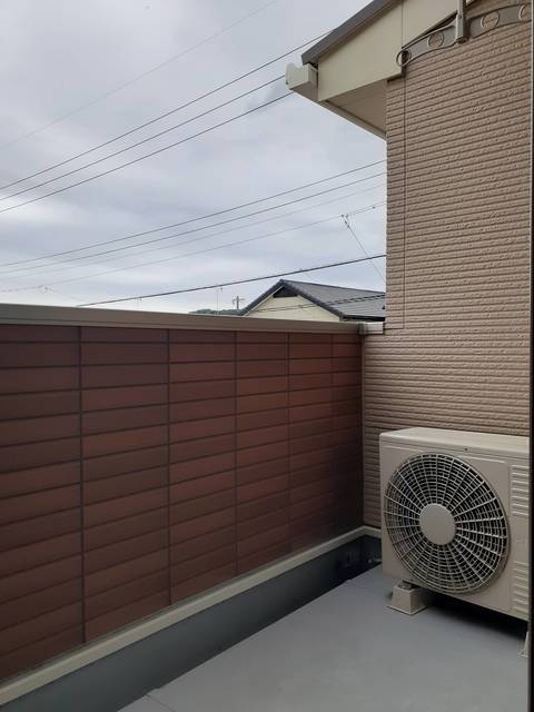 12/23 バルコニー