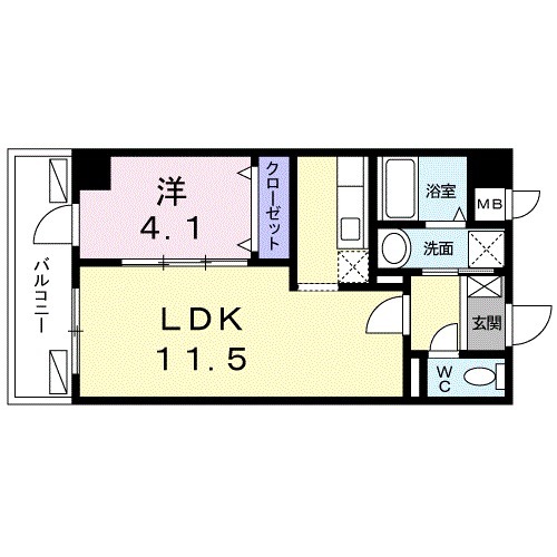 ブルーマーリンの間取り