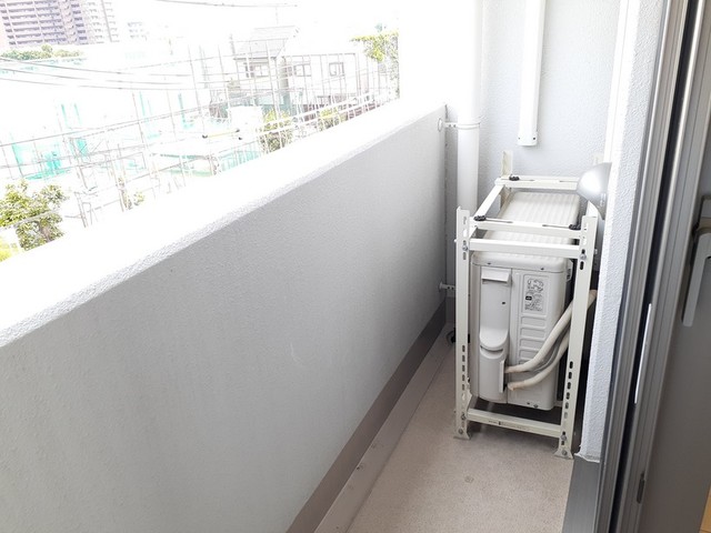 12/24 バルコニー