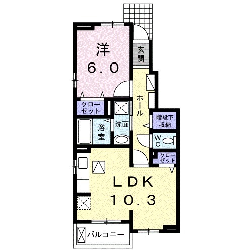 シャイニーの間取り