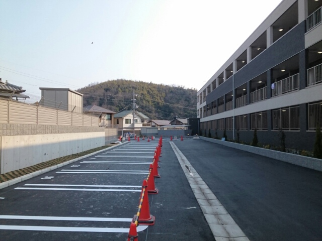 2/8 駐車場
