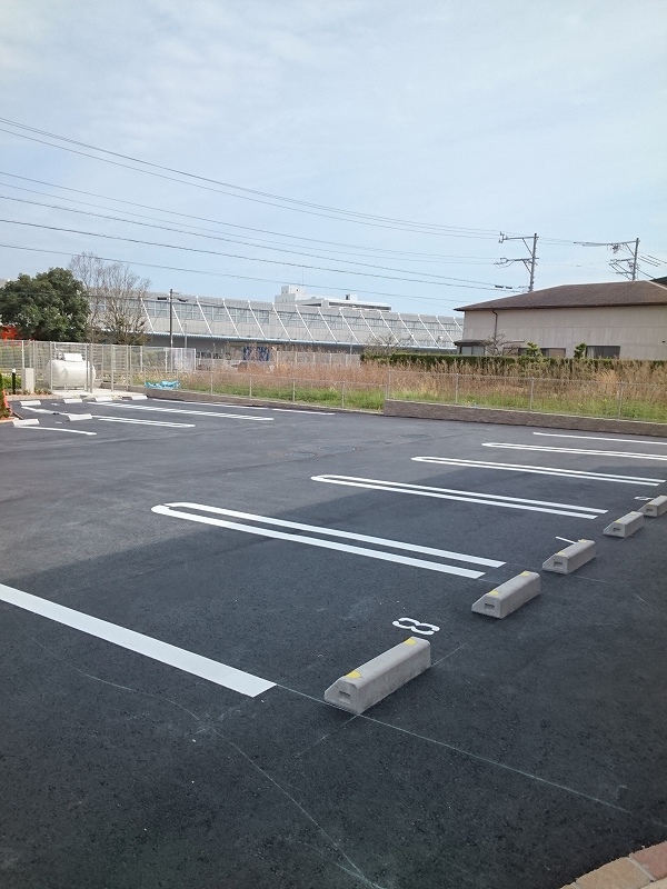 2/8 駐車場