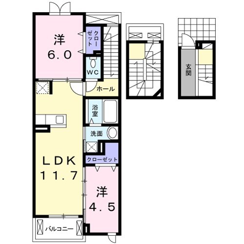 アヤソフィヤ Ⅲの間取り