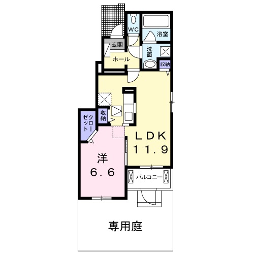 フォーリアⅡの間取り