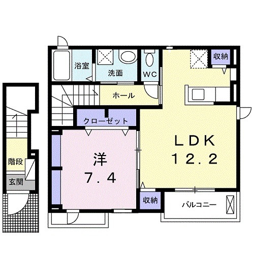 エレメンツの間取り