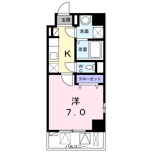 カルム・アビタシオンの間取り