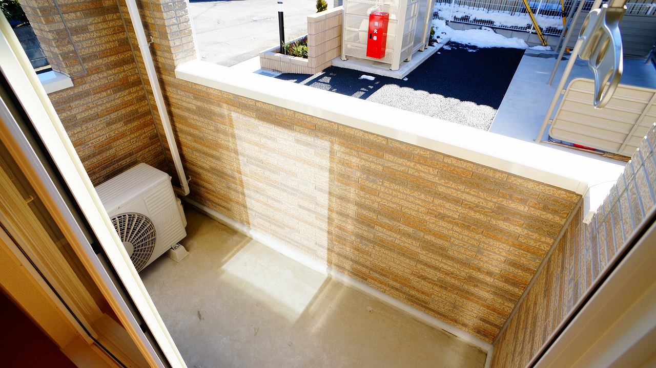 12/30 バルコニー