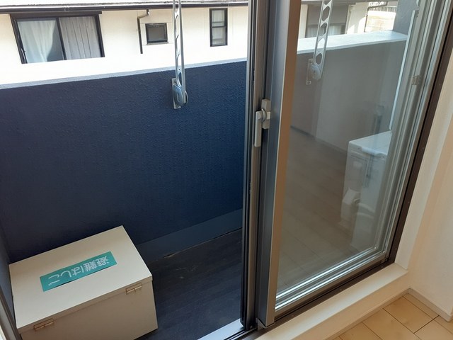 12/24 バルコニー