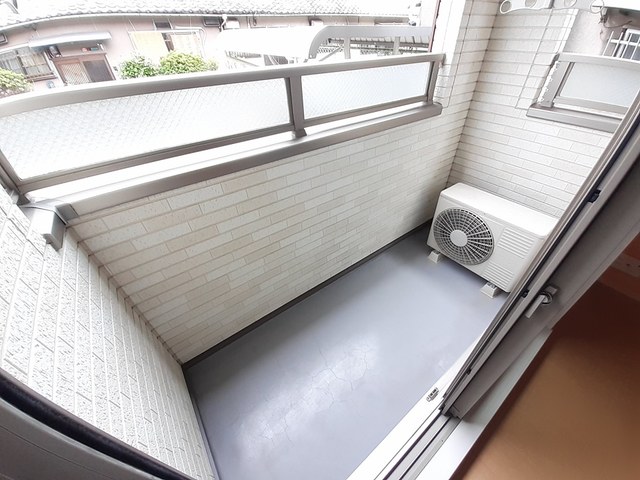 12/24 バルコニー