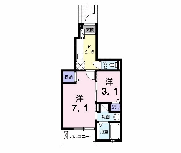 Toresia(トレシア)の間取り