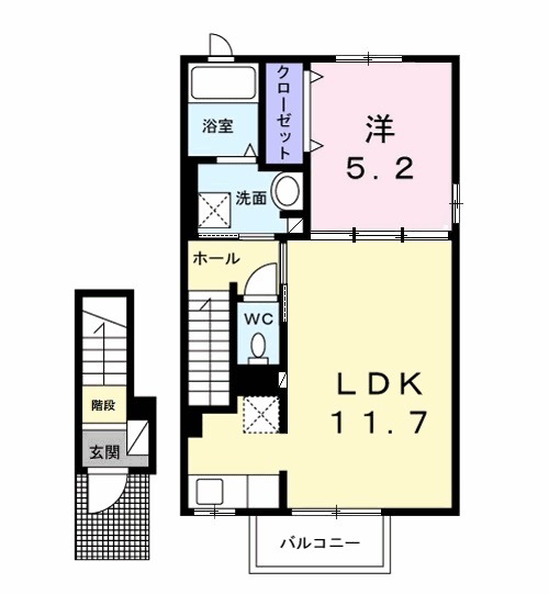 ブリリアントの間取り
