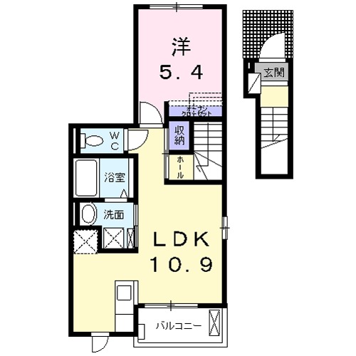 クリノス御蔭の間取り