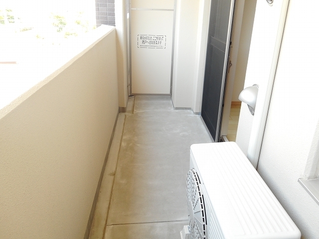 12/24 バルコニー