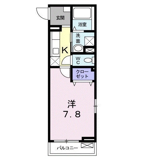 コーポ エルの間取り