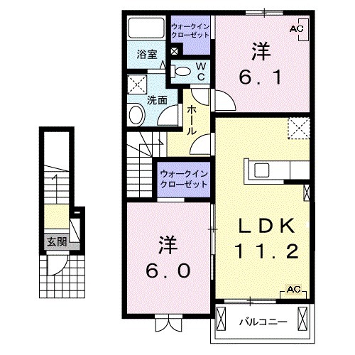 サクラヒルズの間取り
