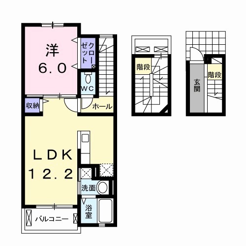 リンデンⅠの間取り