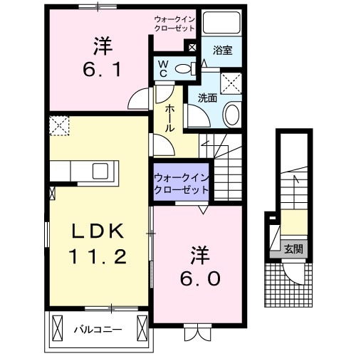 クライスCの間取り