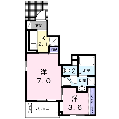 マルベリーの間取り