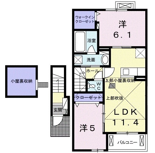 フィオーレの間取り