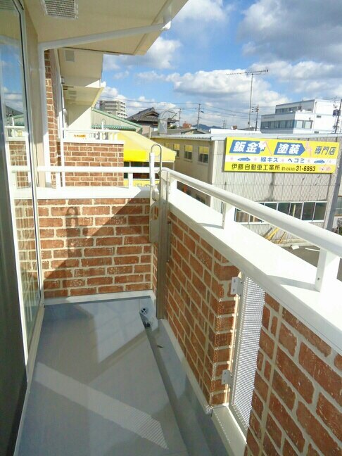 12/24 バルコニー