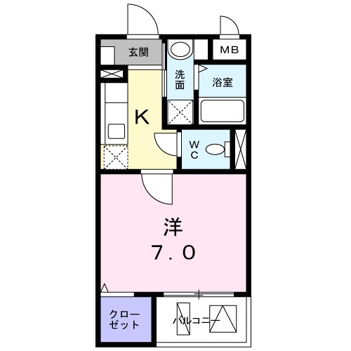 ユングフラウの間取り