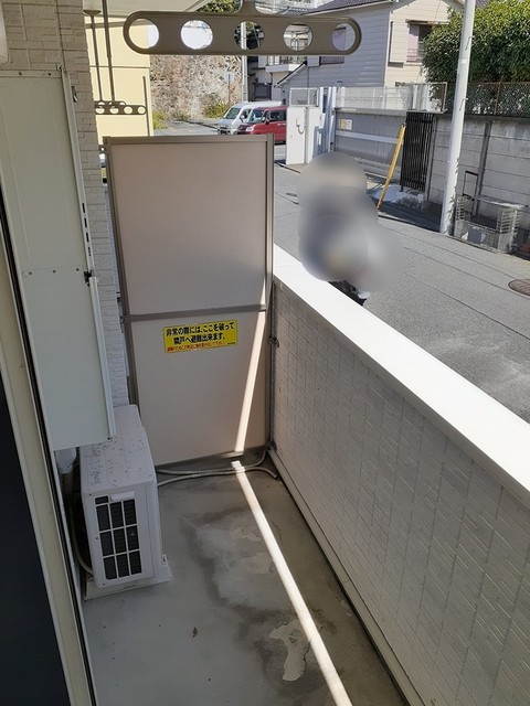 12/21 バルコニー