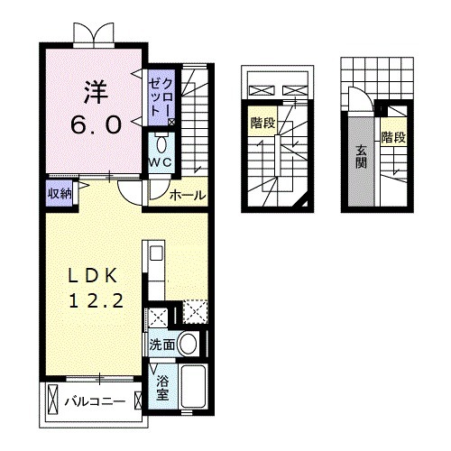 サンリット15の間取り