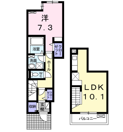 ブライトⅡの間取り