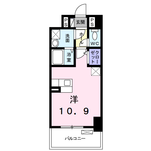 プラチナコートⅡの間取り