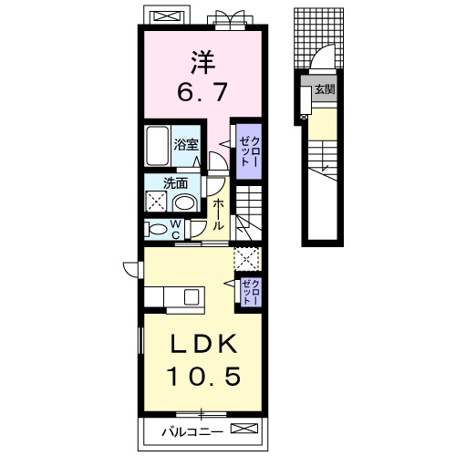 ディアヴニールの間取り