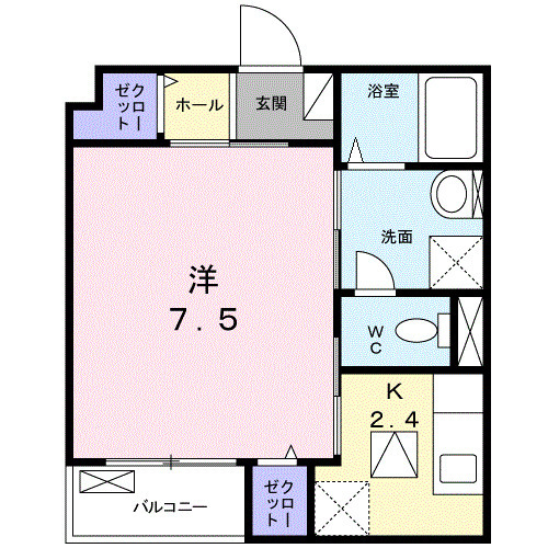 グラン ヴィッセンの間取り