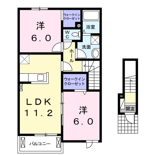 ラフィネ ユイットの間取り