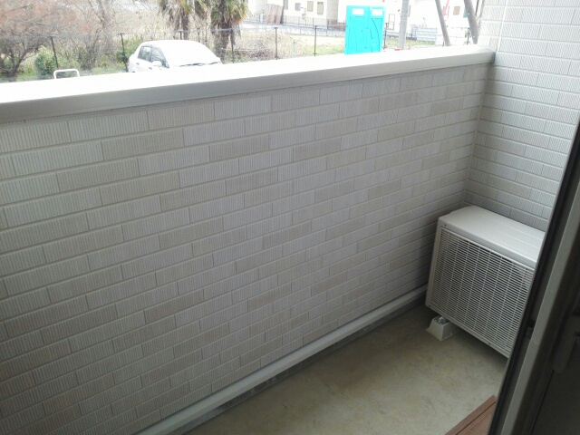 12/24 バルコニー