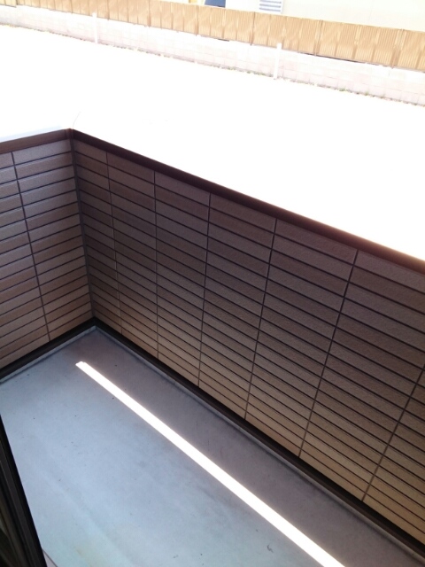 12/24 バルコニー