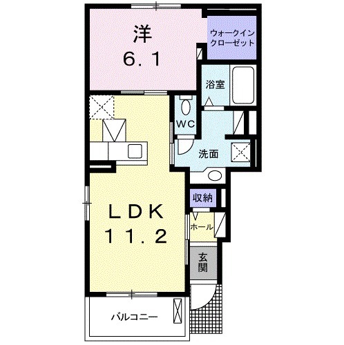 NorthIsland Kの間取り