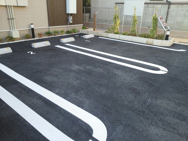 2/8 駐車場