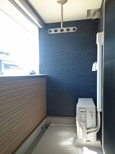 12/24 バルコニー