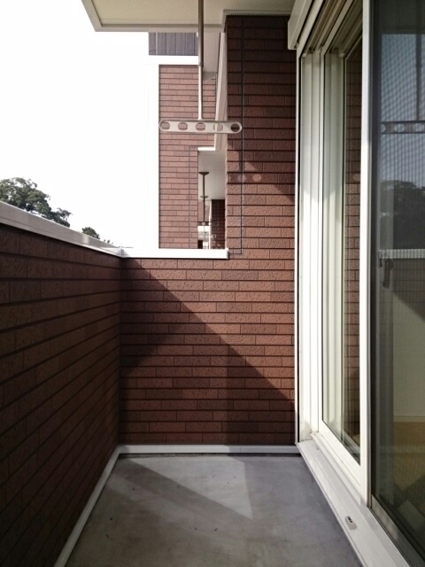 12/24 バルコニー