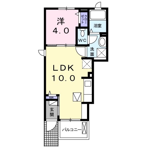 Aプレイスの間取り