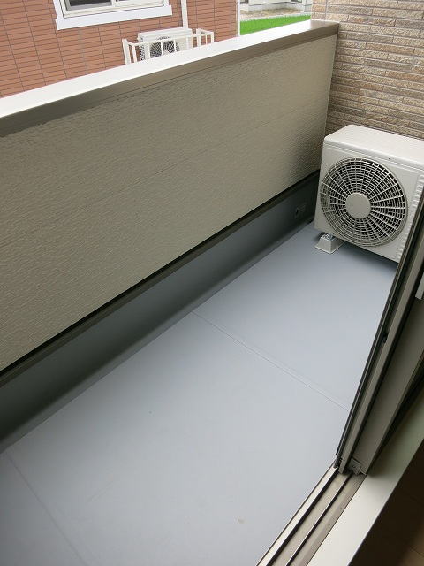 12/24 バルコニー